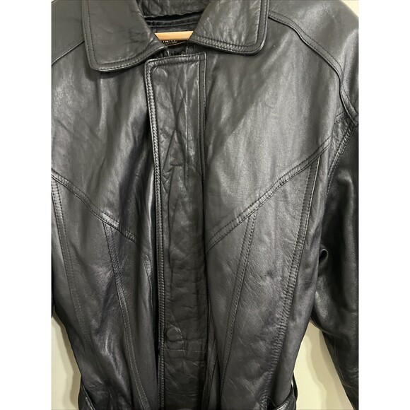 Wilsons Thinsulate 3M Thermal Insulation Leather Unisex  Coat Jacket Size S - Picture 2 of 15